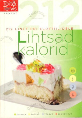 Lihtsad kalorid. 212 einet eri elustiilidele Lihtsad kalorid. 212 einet eri elustiilidele