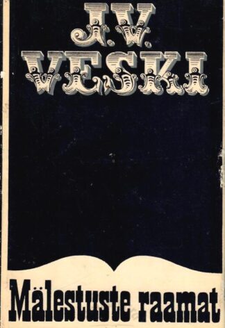Mälestuste raamat - Johannes Voldemar Veski