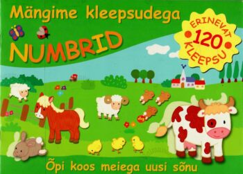 Mängime kleepsudega. Numbrid