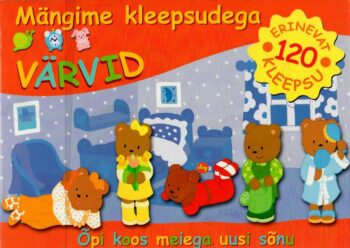 Mängime kleepsudega. Värvid