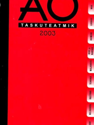 A ja O taskuteatmik 2003