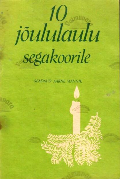 10 jõululaulu segakoorile - Aarne Männik