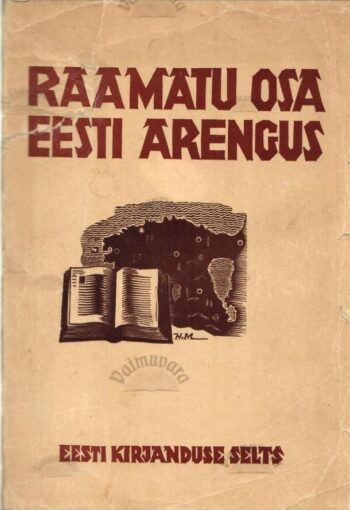 Raamatu osa Eesti arengus kaas Raamatu osa Eesti arengus