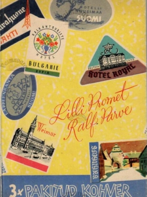 3 x pakitud kohver – Ralf Parve, Lilli Promet, 1958