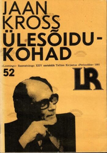 Ülesõidukohad - Jaan Kross Ülesõidukohad - Jaan Kross