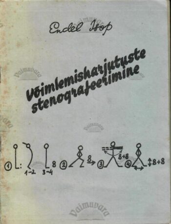 Võimlemisharjutuste stenografeerimine - Endel Isop, 1983