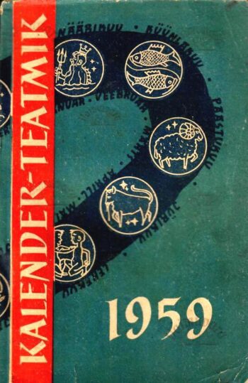 Kalender-teatmik 1959