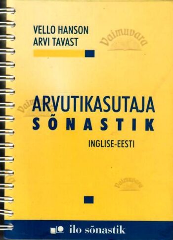 Arvutikasutaja sõnastik. Inglise-Eesti, 1999