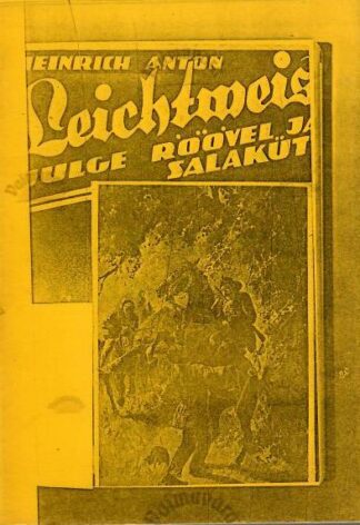 Heinrich Anton Leichtweis julge röövel ja salakütt 5. osa - W. A. Röder, 1994