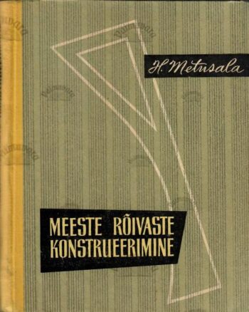 Meeste rõivaste konstrueerimine - Hermine Metusala, 1962