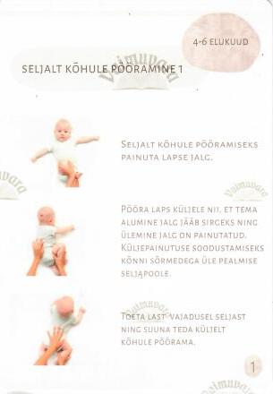 Muuv võimlemiskaardid beebidele, 2020